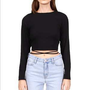 NWT black shirt by Sanctuary